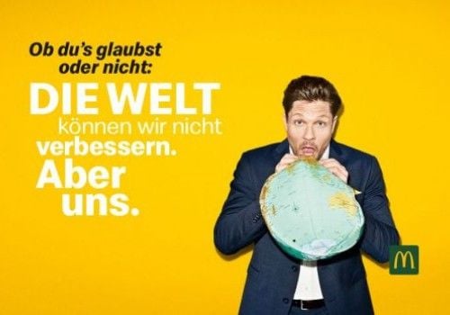 Avon Kettner auf einem Werbeplakat